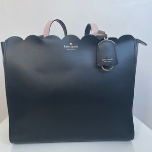 NWOT Kate Spade New York Black Magnolia Mina Bag